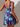 Palma - Badeanzug Kleid Damen mit Tropischem Muster