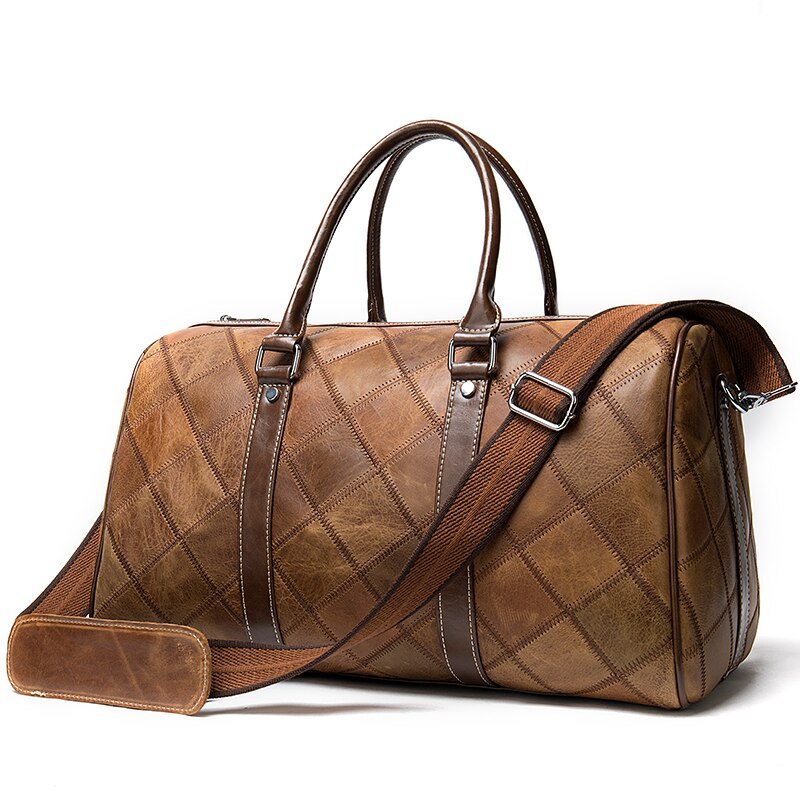 Alden – Herren Reisetasche aus Premium Leder, Groß für Wochenendausflüge