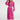 Anastasia – Damen Abendkleid Lang mit Plissee und Ballonärmel