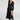 Anastasia – Damen Abendkleid Lang mit Plissee und Ballonärmel
