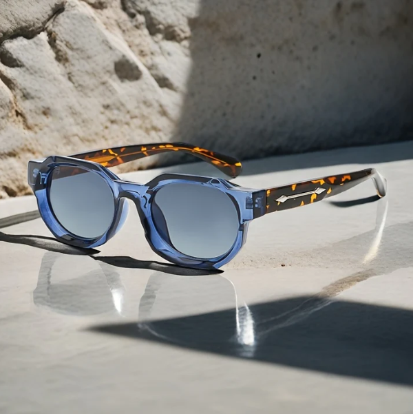 VELVO Retro Sonnenbrille aus Acetat – UV400 Schutz