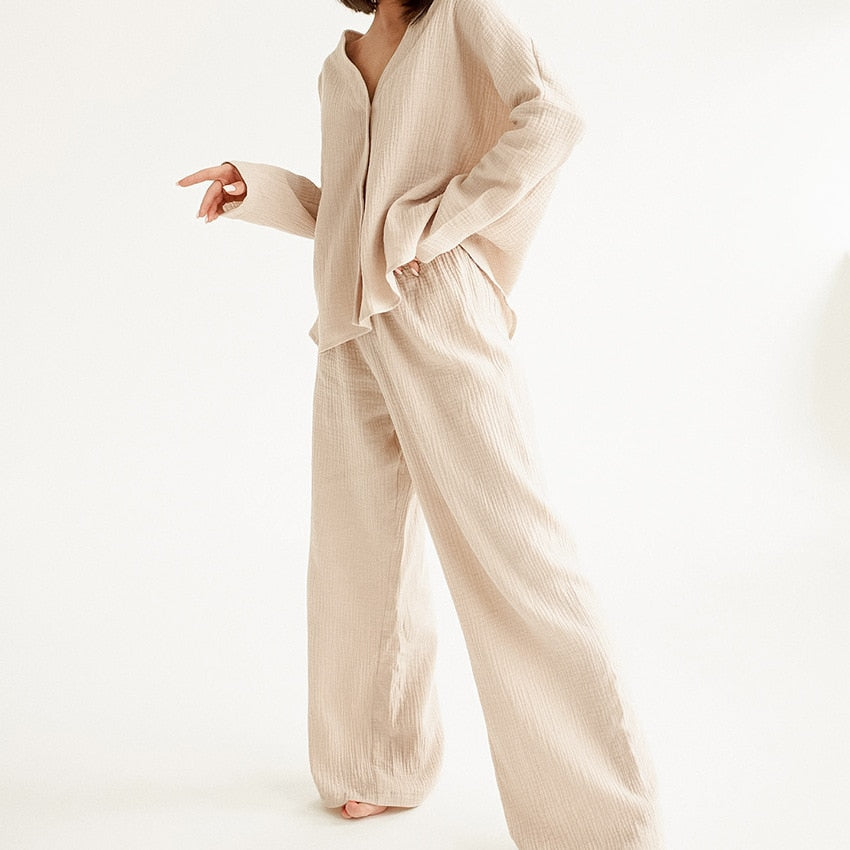 Emilia – Damen Loungewear Set aus Nachhaltiger Baumwolle