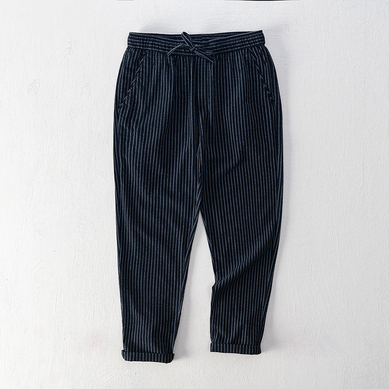 Emilio – Herren Baumwollhose mit Streifen