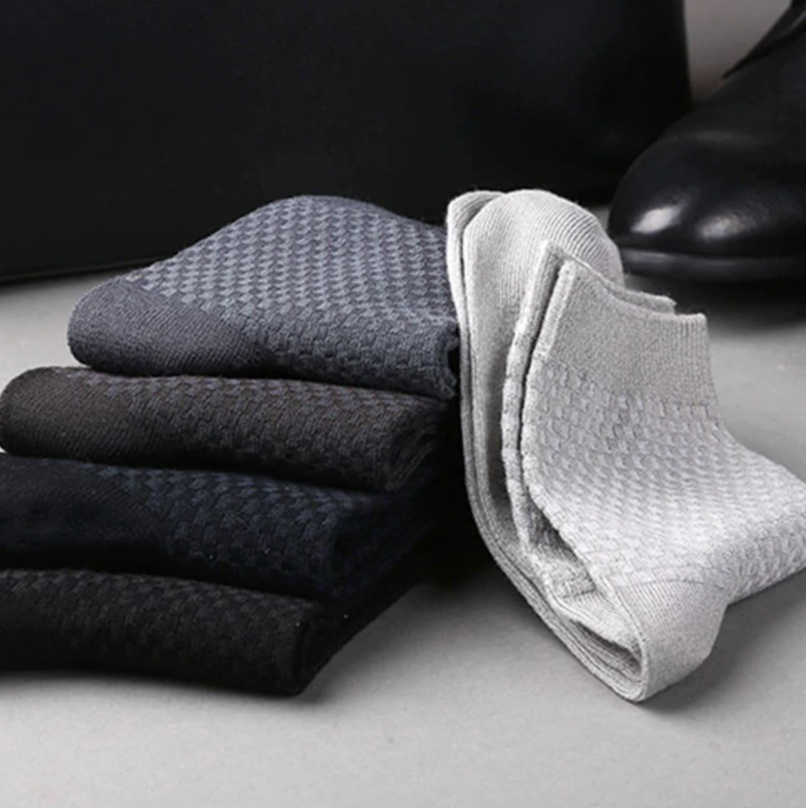 Evan – Herren Crew Socken aus Bambus für Nachhaltigen Komfort