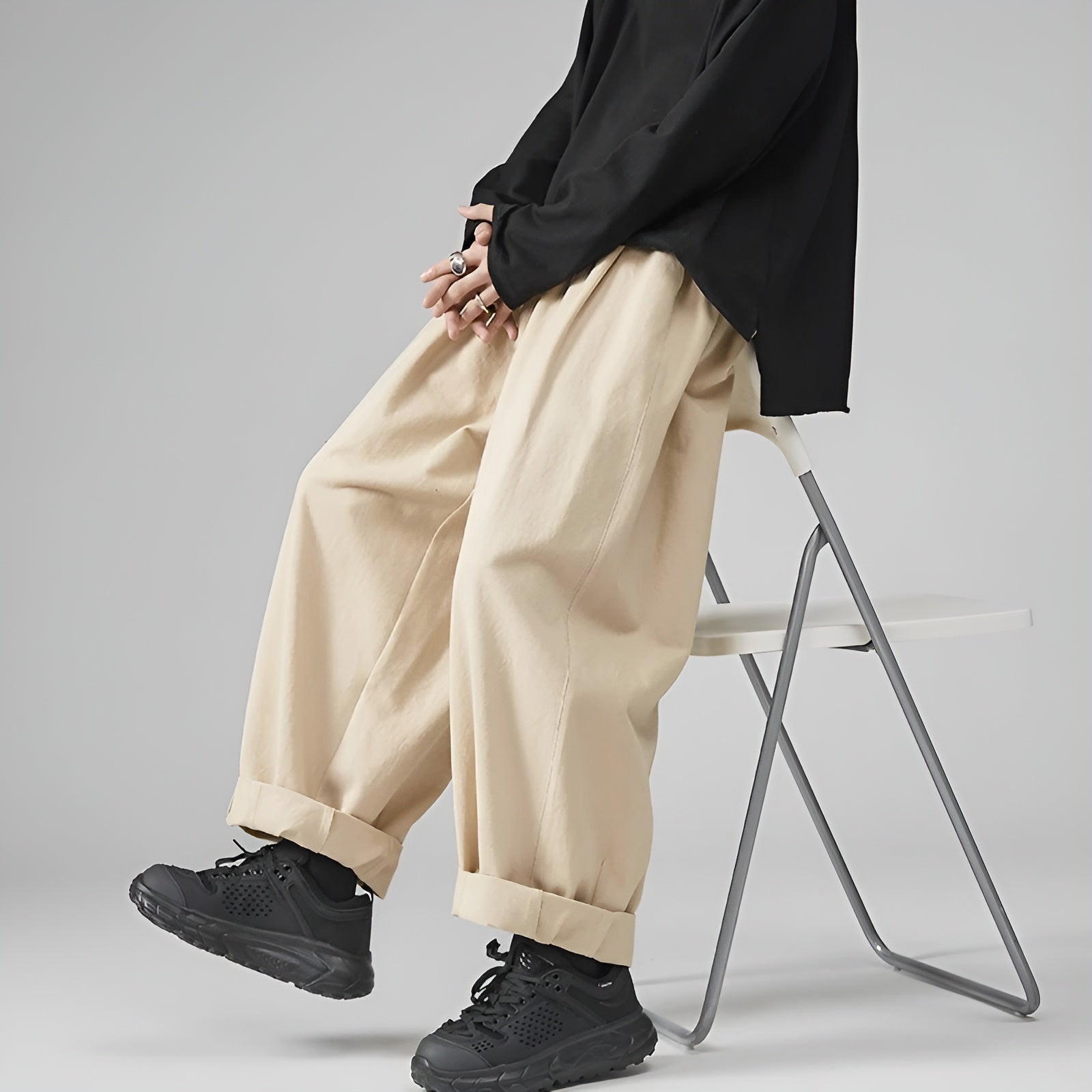 Kyoto – Herren Sarouel Hose aus Baumwolle