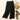 Luisa – Damen Weite Stoffhose mit Stretch Bund