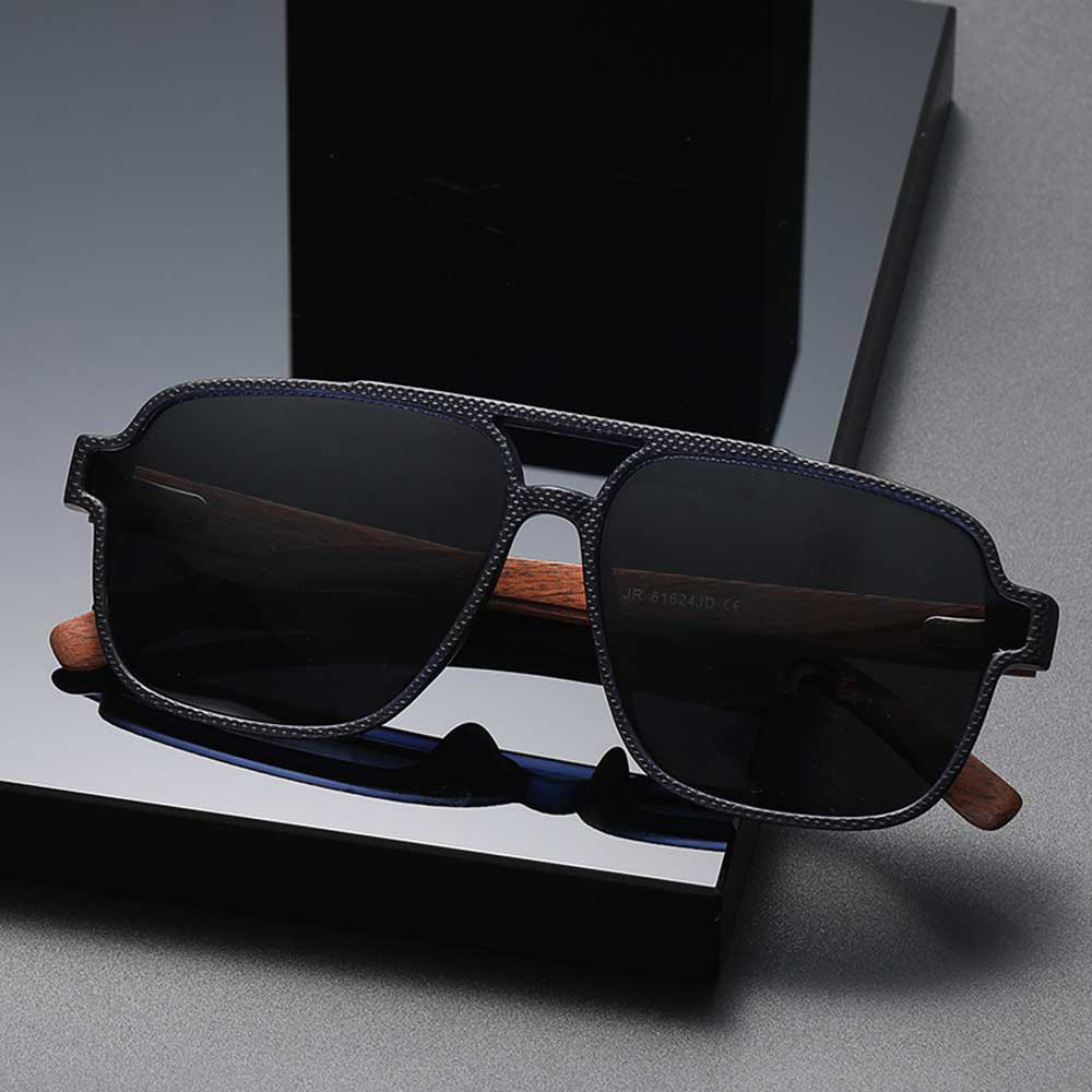 Luca – Herren Sonnenbrille aus Bambusholz mit Polarisierten Gläsern