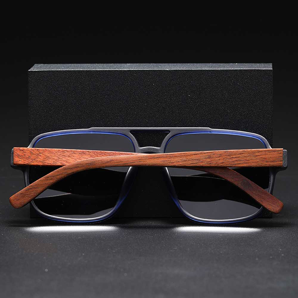 Luca – Herren Sonnenbrille aus Bambusholz mit Polarisierten Gläsern