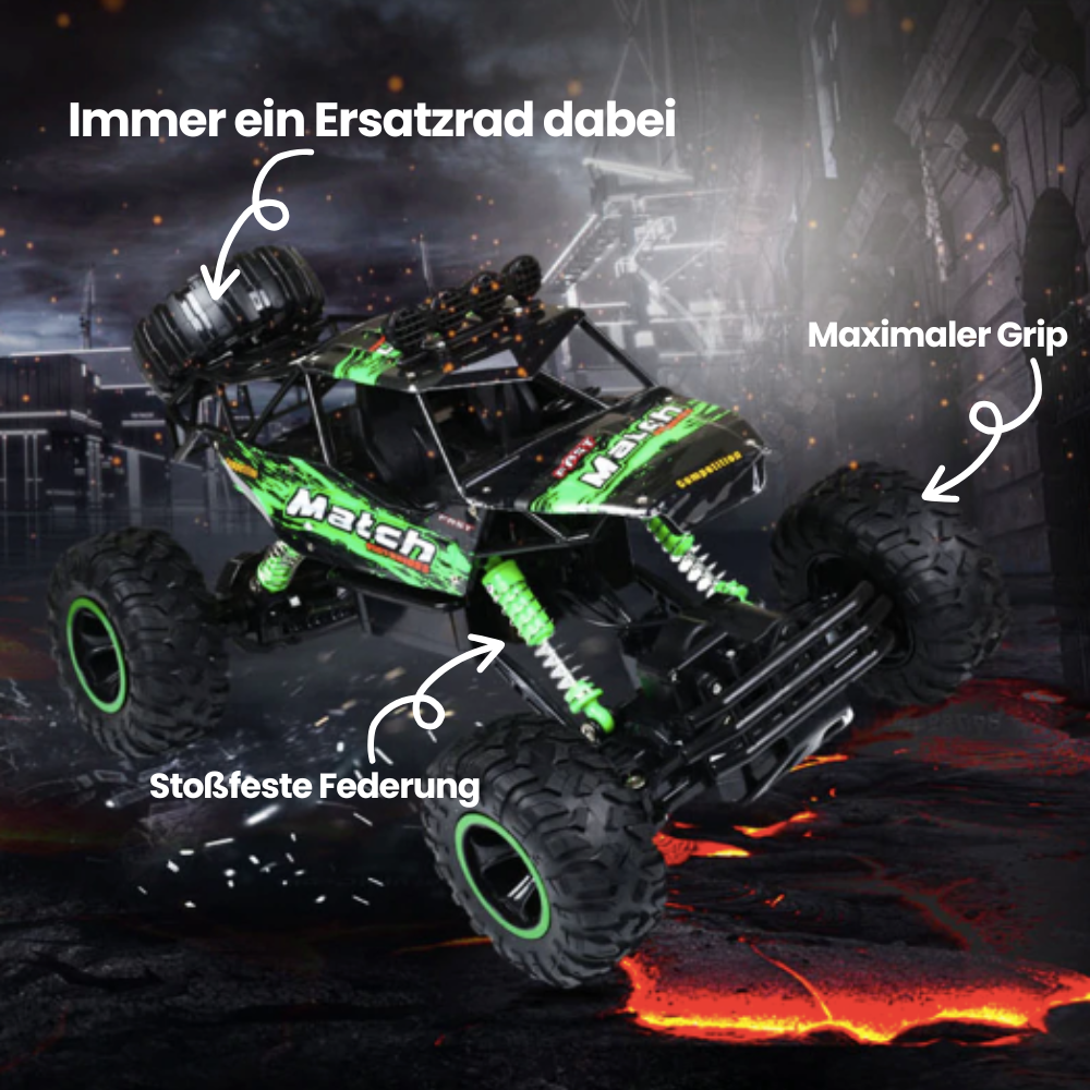 Max – Ferngesteuerter Monstertruck mit 4x4-Antrieb für Abenteuer im Gelände