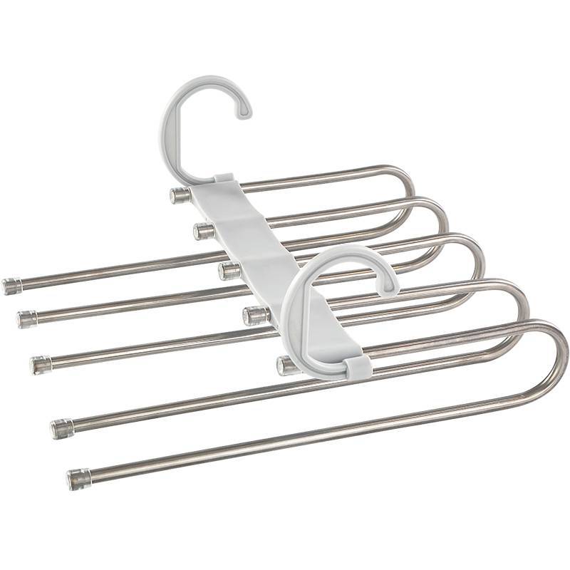 Max – Platzsparende Hosenbügel aus Metall für Damen 7