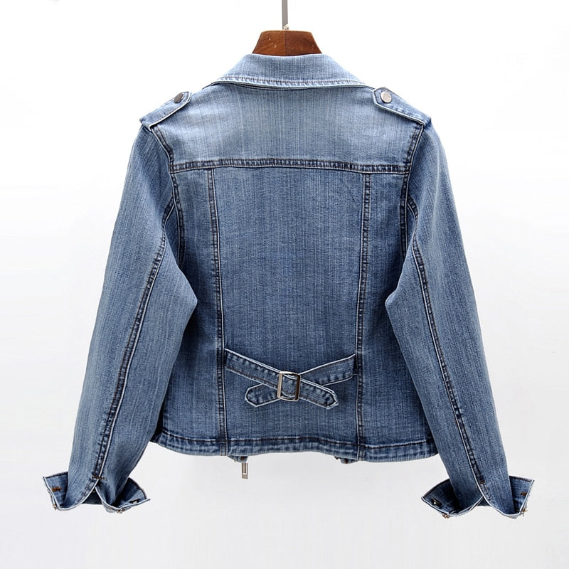 Mia – Damen Jeansjacke aus Bio-Baumwolle im Taillierten Stil 1