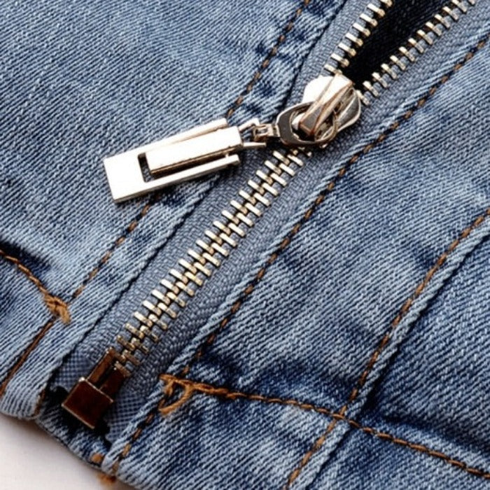 Mia – Damen Jeansjacke aus Bio-Baumwolle im Taillierten Stil 4