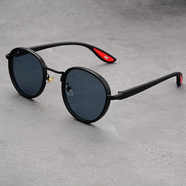 Vincent - Runde Polarisierte Retro Sonnenbrille