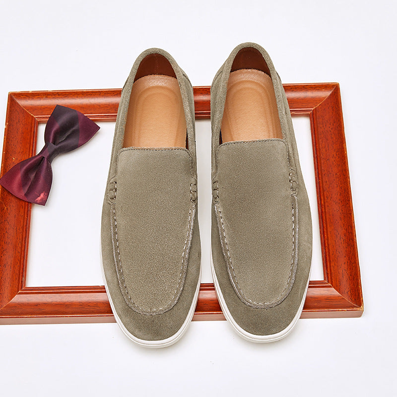 Leonardo - Herren Velours Loafer