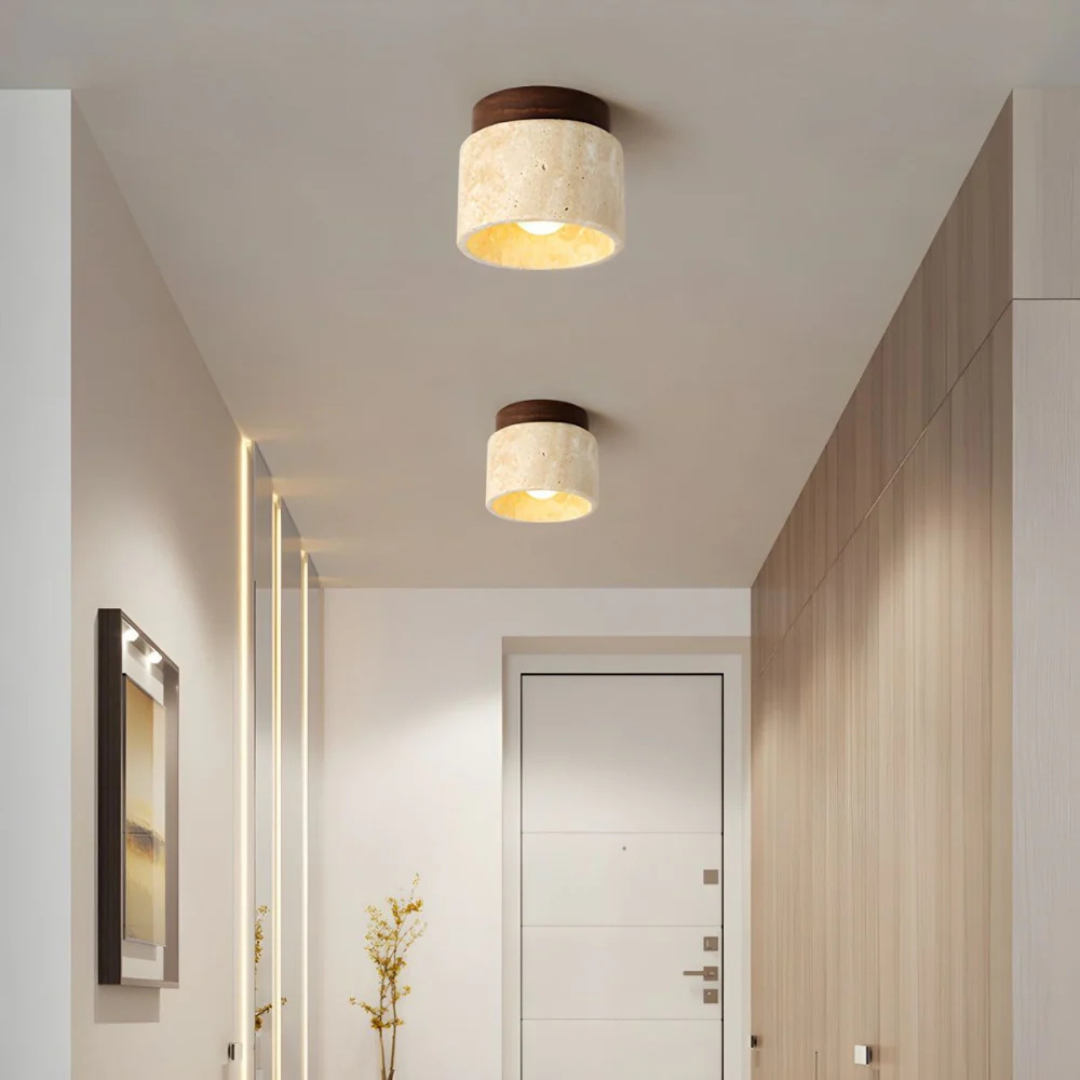 Radia - Japanische Deckenlampe für Zuhause