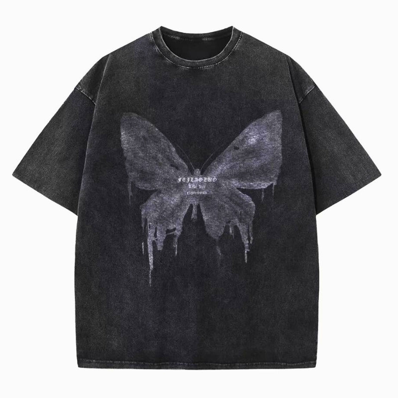 Ryker – Herren Oversized T-Shirt mit Acid-Wash aus Baumwolle