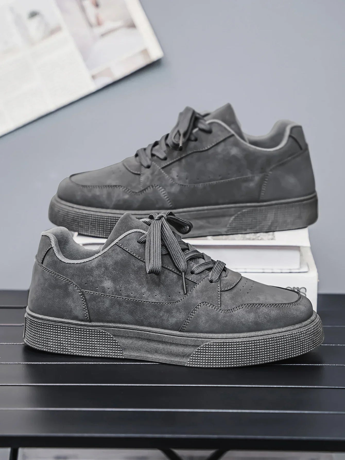 Savona – Herren Sneakers aus Wildleder mit Gepolstertem Fußbett