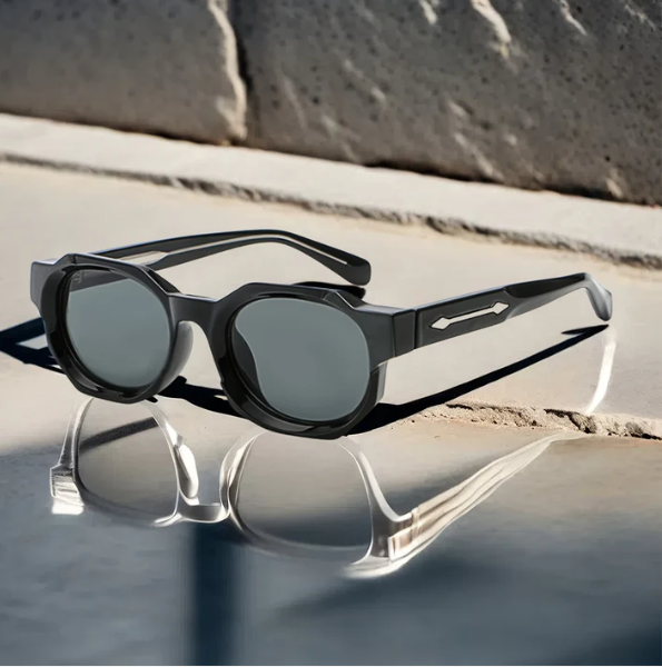 VELVO Retro Sonnenbrille aus Acetat – UV400 Schutz