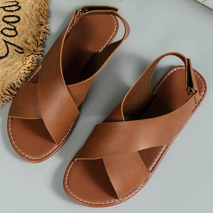 Amira – Damen Sandalen aus veganem Leder – Sommerlich & bequem