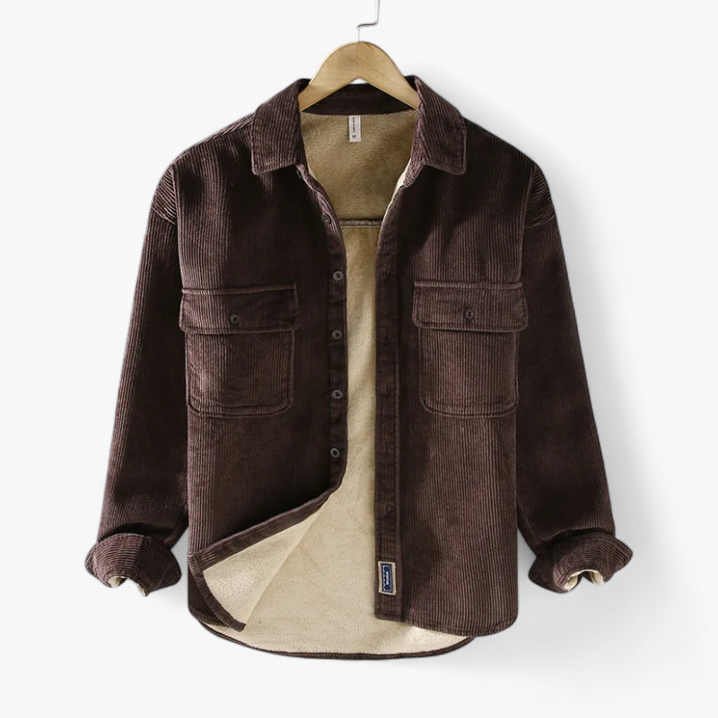 Marco - Sherpa Cord Overshirt
