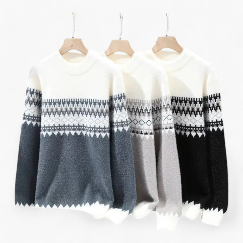 Arvid – Pullover mit nordischem Muster