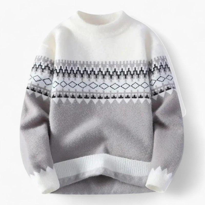 Arvid – Pullover mit nordischem Muster