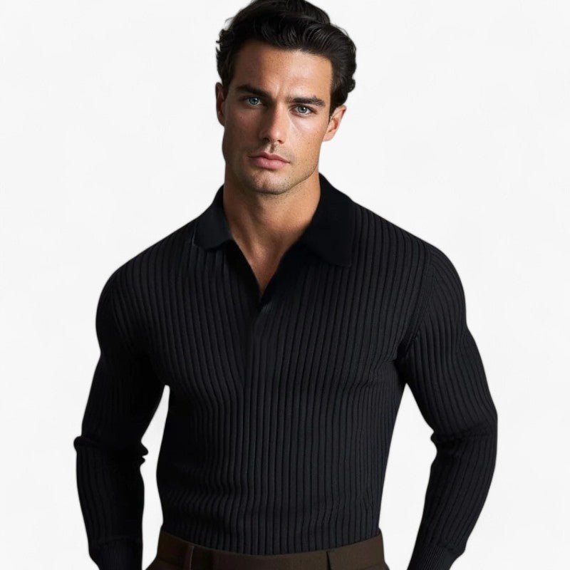 Felix Herren Strickpolo