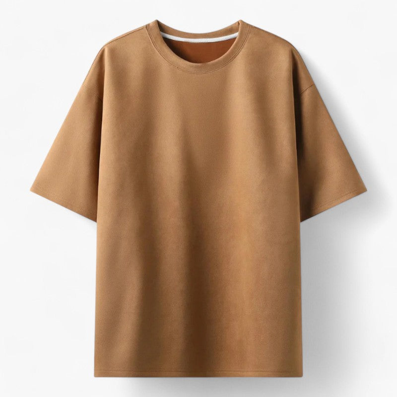 Marco - Oversized Suede Shirt