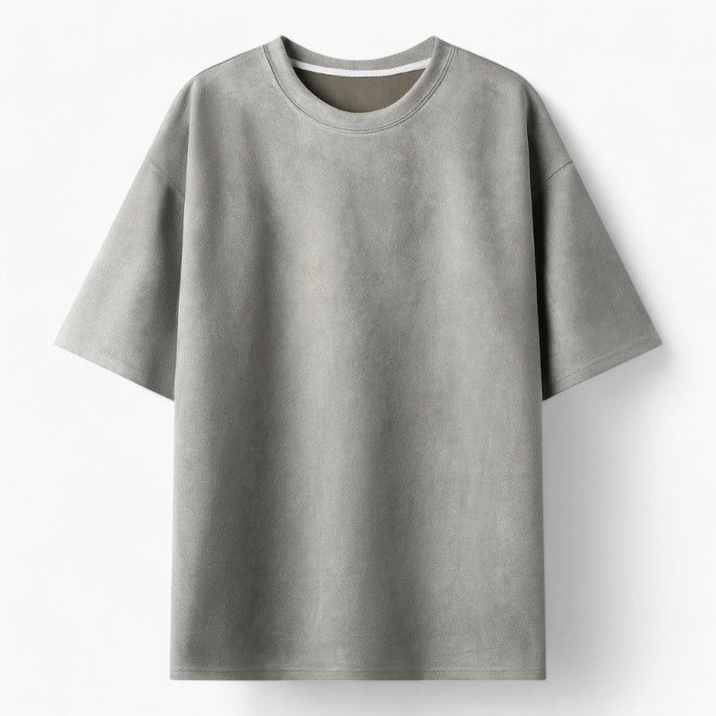 Marco - Oversized Suede Shirt