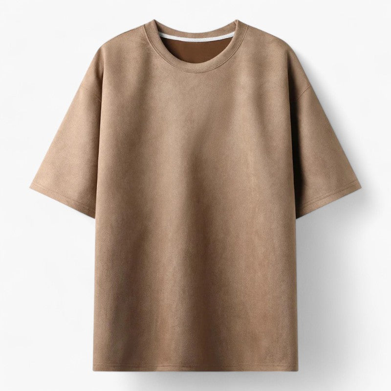 Marco - Oversized Suede Shirt