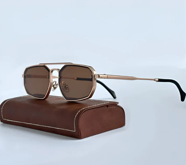 LYNX Metall Sonnenbrille – UV400 Schutz & Polarisierte Gläser